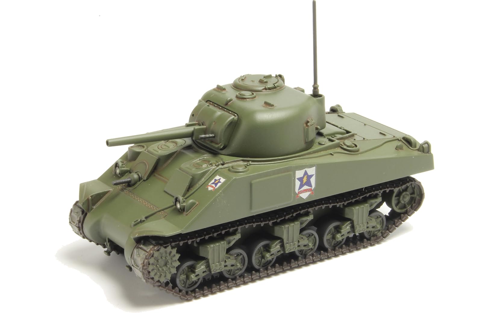 

PLATZ Girls & Panzer the Movie Easy Model Tankery Series M4 Sherman 75mm Gun Model (Saunders University High School) 1/56 Scale Plastic Model GP56-3