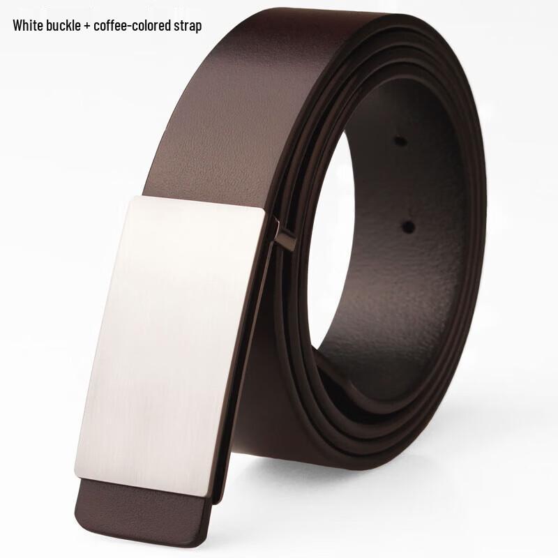 KCOLM Men s Top-Grain Leather Belt