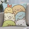Character Sumikko Gurashi Cushion Cover Cushion Covers Natural Linen Breathable Sofa Bedroom Decor Pillowcase