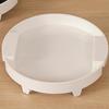 Kitchen Turntable Organizer Seasoning Turntable Organizer 360 Degree Rotation Pantry And Fridge Storage Stand Space-Saving For
