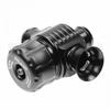 25Mm Universal Black Aluminum Alloy Blow Off Valve Bov Dual Port Dump Valve Kit