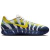 Nike Ja Morant 3 Rebound Grip Low-Top Basketballschuhe Herren Weiß Blau Gelb HF2794-004