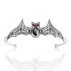 Dark Halloween Bat Hairband Metal Halloween Tiara Temperament Rhinestone Crowns  Party