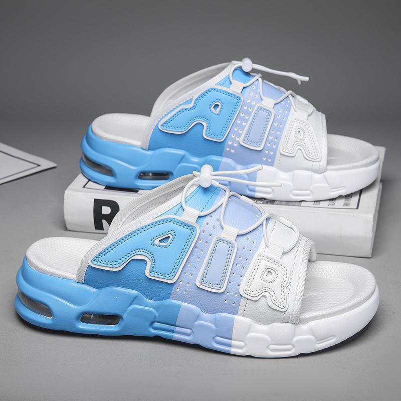 Men's Casual Slippers Non-Slip Anti-wear Men's Home and Outdoor Slippers Soft and Comfort Beach Shoe Trendy Fashion Mens Sandal