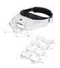 Hot Selling USB Rechargeable Glasses Loupe Watchmaker Repair Tool Glasses Magnifier LED Headband Magnifying Glass
