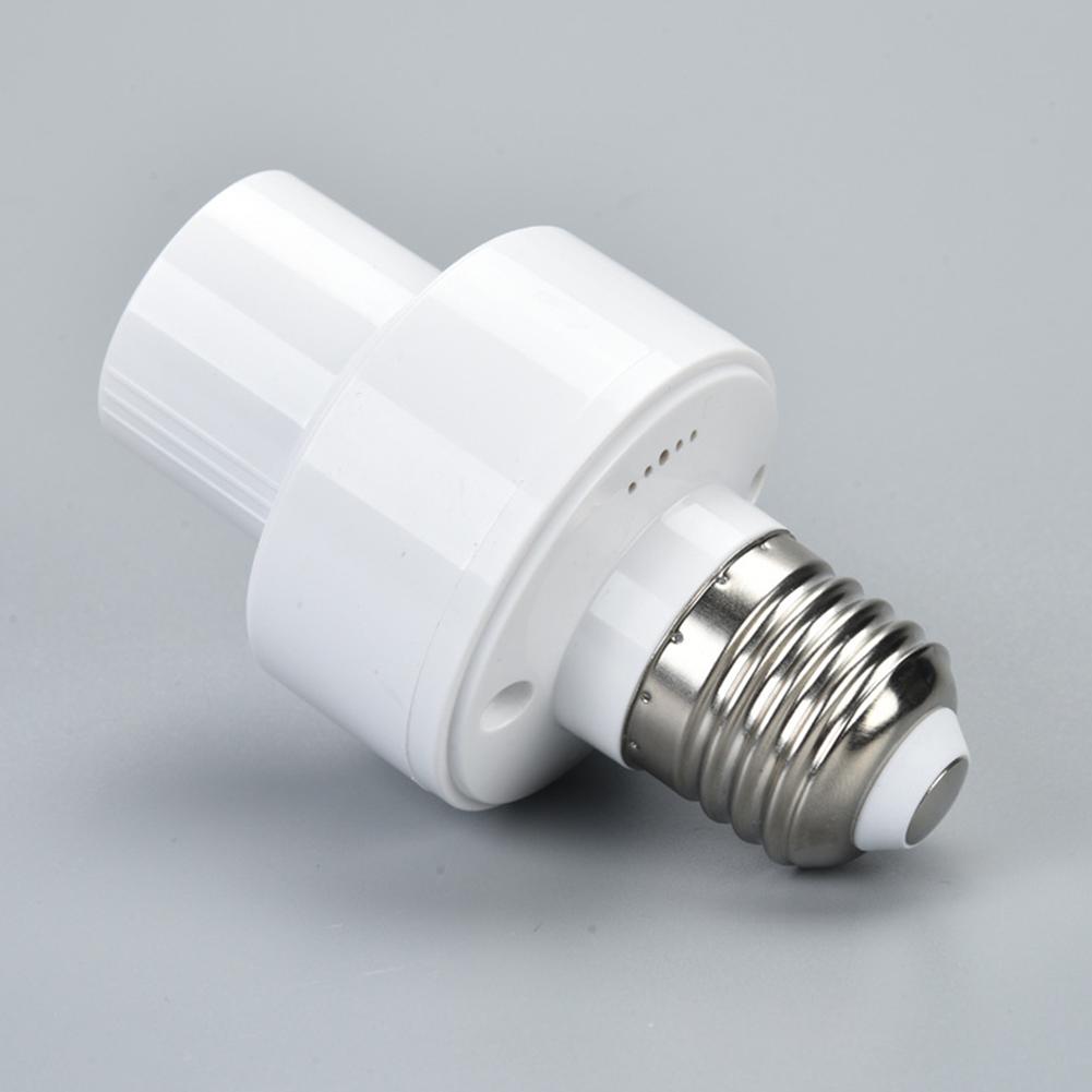 1/2PCS Offline Intelligent Voice Lamp Head Socket Adapter LED Lamp Holder Universal E27 Voice Control Work Home Night Light Head