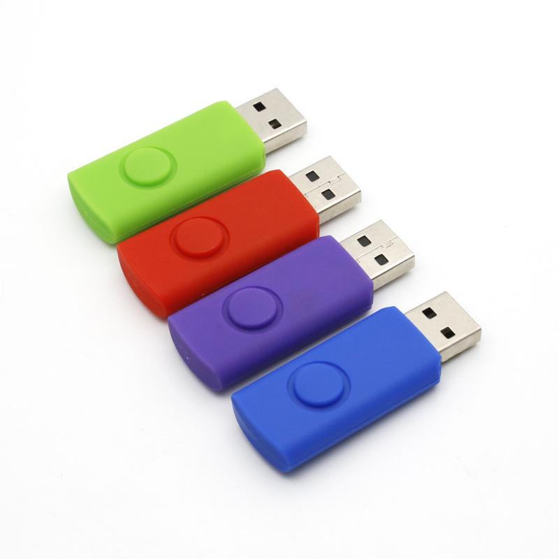 

Флеш-накопитель USB с поворотным зажимом различной емкости в металлическом корпусе 32GB