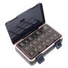 Easy To Open Weekly Medicine Container Double Layer Large Capacity 7 Day Medicine Organizer Detachable Sealed PP