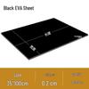 High Elasticity EVA Foam Board for DIY Carving, Toy Models, and Props - Black & White
