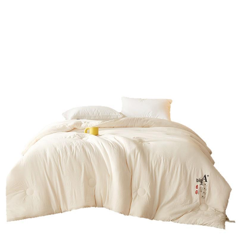 Class A Cotton & Soybean Fiber Quilt - Thickened, Cooling, All-Season, Perfect for Students & Gifting
