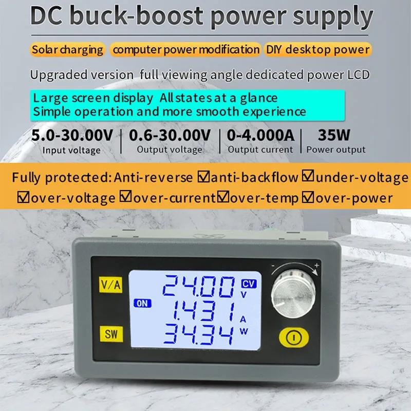 35W/80W DC DC Buck Boost Converter CC CV Regulowany regulator napięcia DC Zasilacz Step Down Stabilizowany moduł 6-36V 5-30V