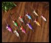 Shrimp 80mm 7g Squid Jig Luminous Webfoot Artificial Calamar Wood Shrimp Horizontal Sea Fishing Lures Sea Fishing