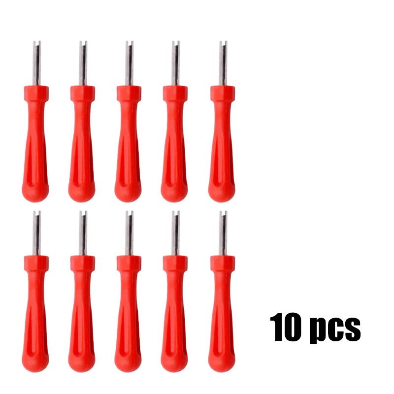 Portable Tire Valve Core Remover Installer Tool Removal Tool Car Bike Bicycle Motorcycle Tire Repair Tools Wrench Screwdriver
