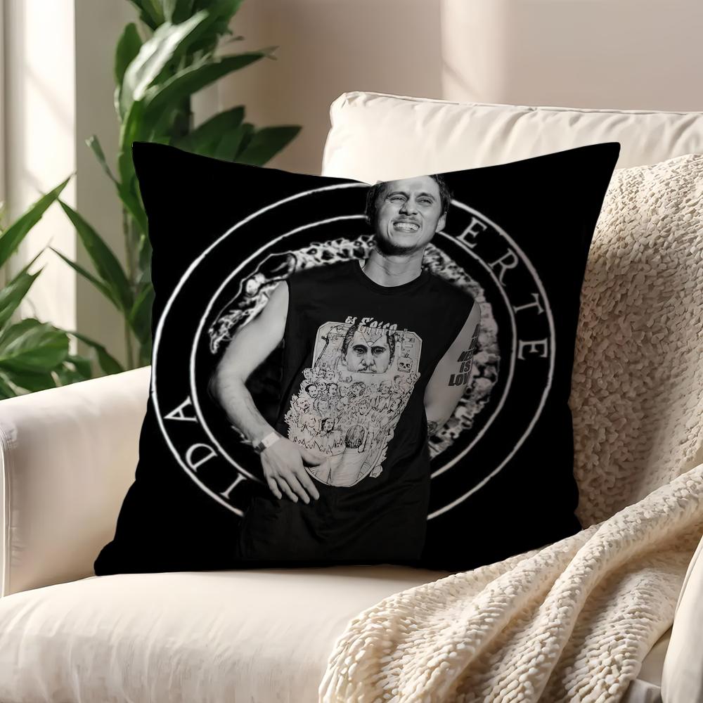 Rapper CCanserbero Cushion Cover For Pillow Printing Sofa Decoration Home Car Room Coffee Shop Office Nordic Simplicity