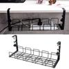 Undertable Storage Rack Metal Cable Tray Computer Desk Wire Organizer Without Perforated Kitchen Storage Accessories Weed Tray