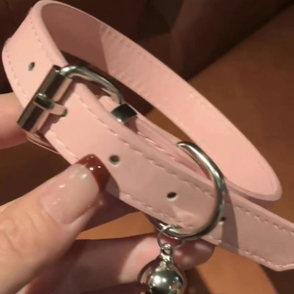 Black Bell Choker Sweet Cool Collar Female Collarbone Chain Neck Chain M Versatile Neck Strap Chocker Male Neck Ring Babes