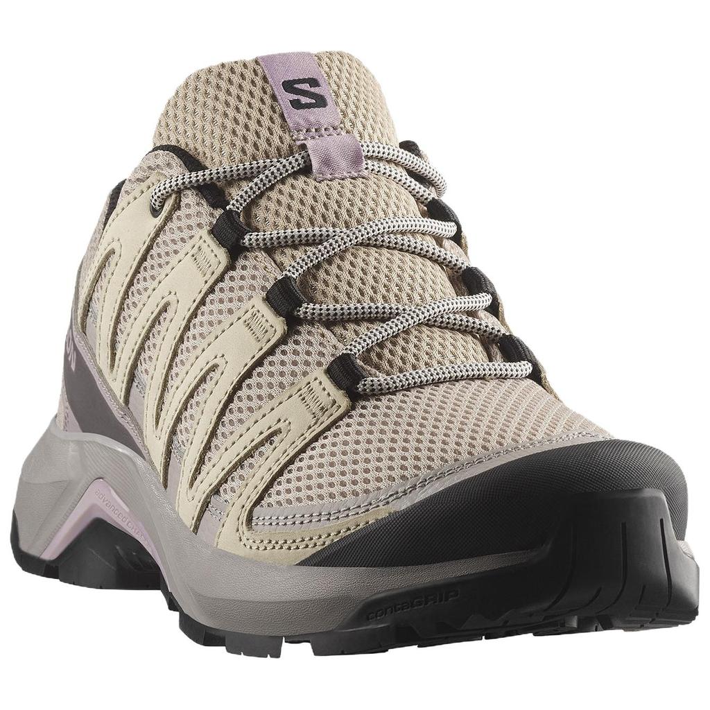 Salomon X-Adventure Recon Soft Durable Supportive Traction Hiking Shoes Women Hiking Shoes Beige 478135