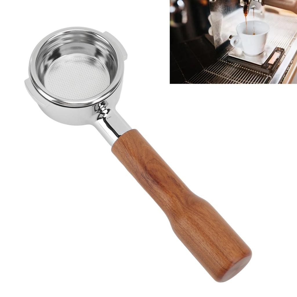 58mm Bottomless Coffee Portafilter Single Layer Aluminum Alloy Portafilter Coffee Machine Bottomless Filter For Expobar