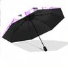8‑Rib Automatic Umbrella, Kpop Demon Hunters Design Foldable Umbrella for Sun Rain Protection Travel