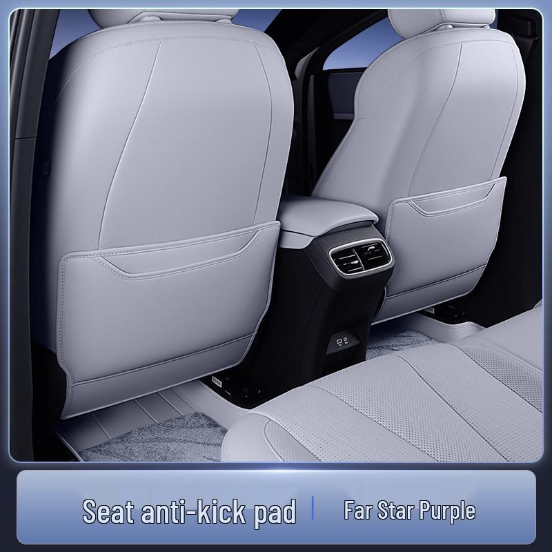 Alfa T5 Rear Seat Kick Mats & Backrest Protectors: Enhance Car Interiors