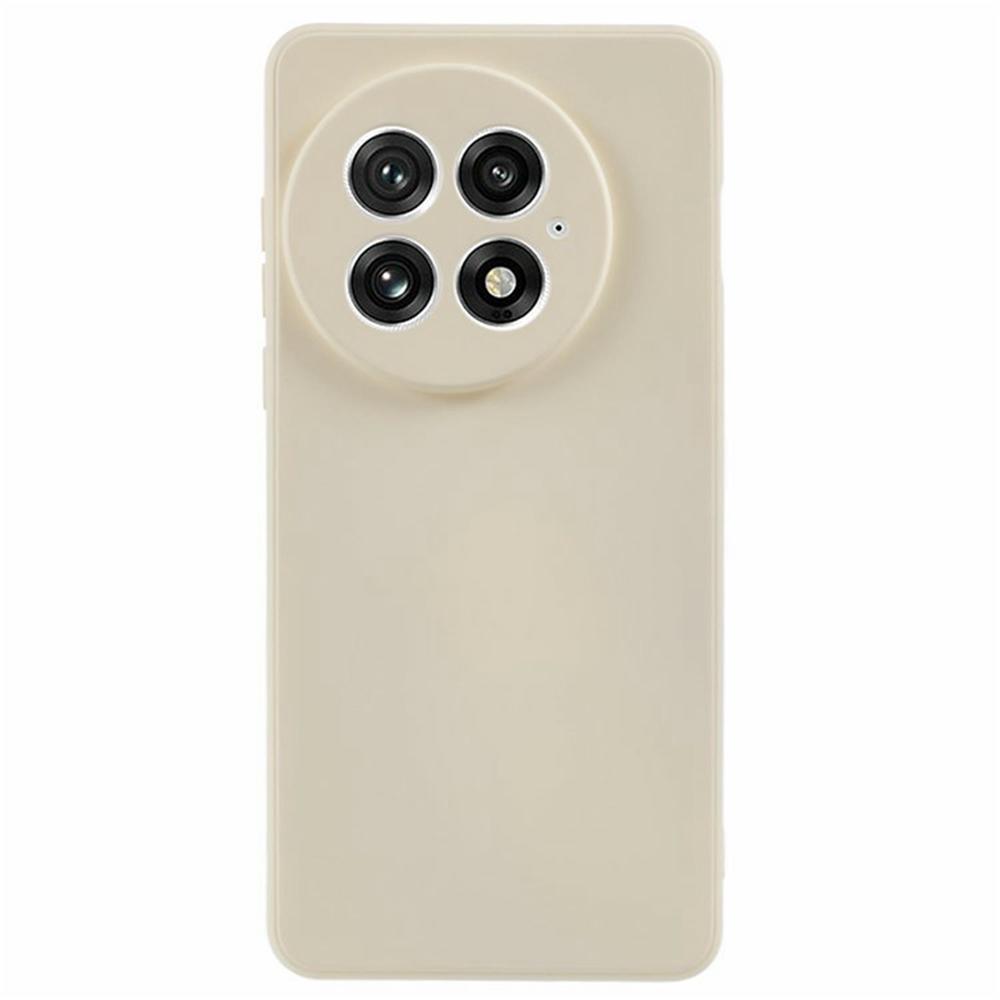 

For OnePlus 13 Case Soft TPU Phone Cover with Screen Protector White