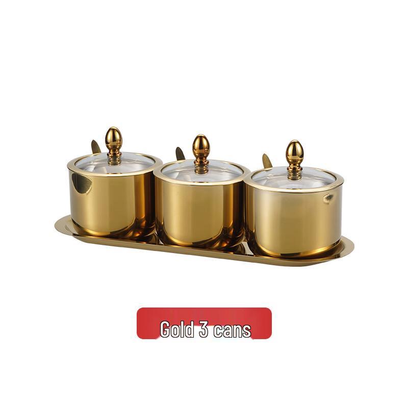 

Wutuo 304 Stainless Steel Spice Jar Set