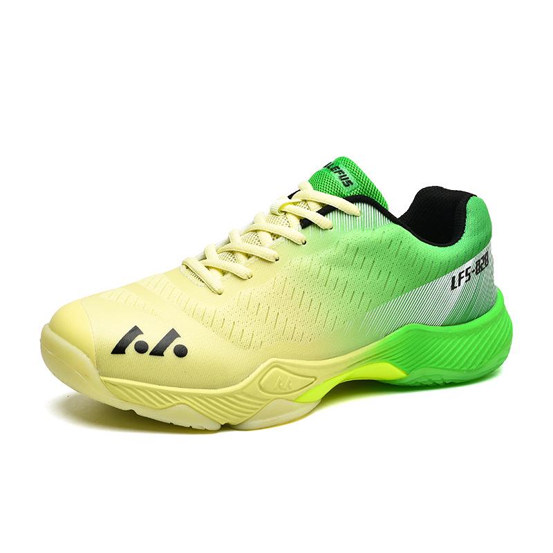 LEFUS Unisex Professional Badminton Shoes - Breathable Mesh for Summer, Perfect for Tennis and Fitness Training.