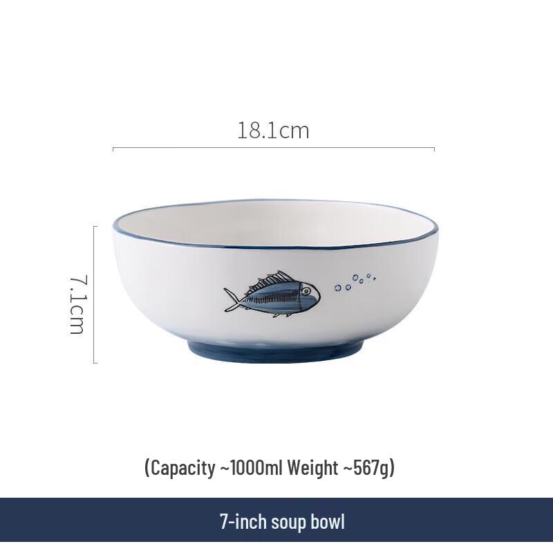 Jingdian Guangnian Underglaze Ceramic Tableware