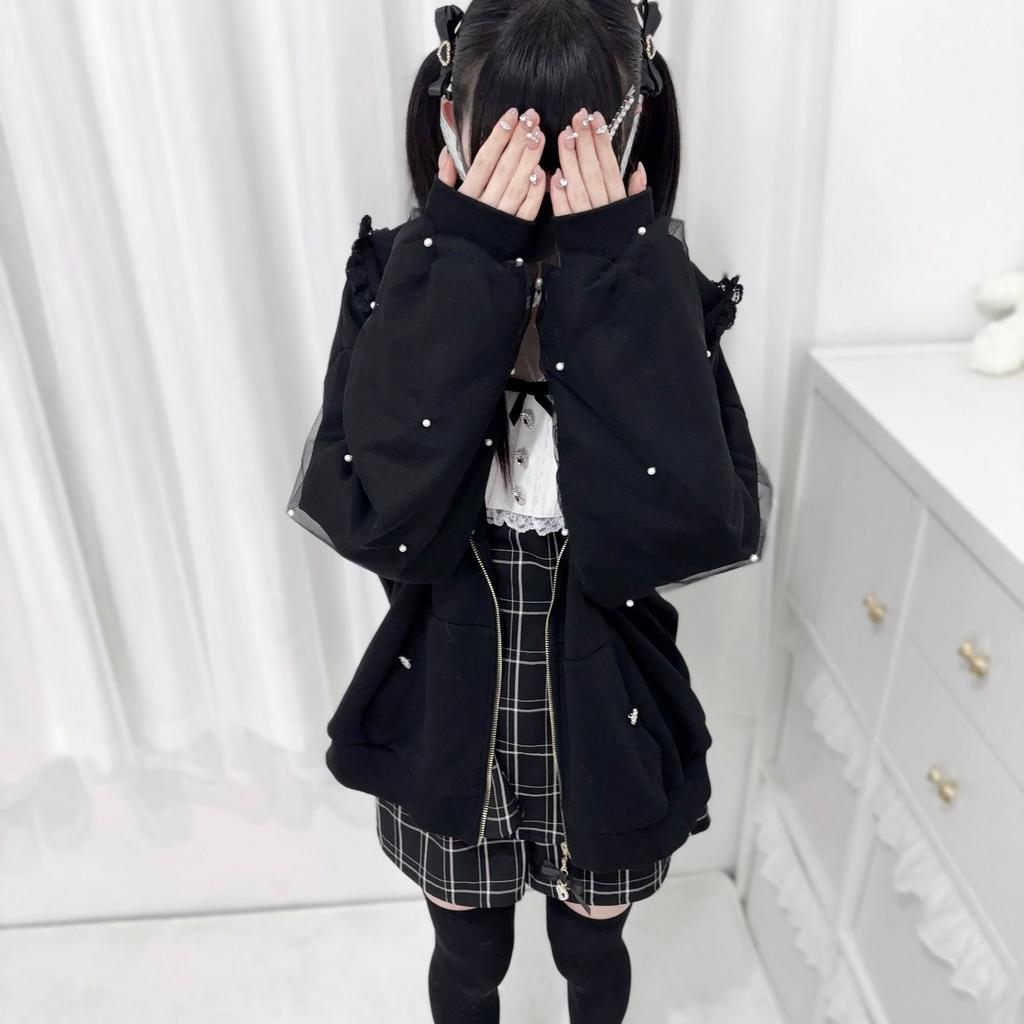 Girls Cartoon Bunny Lace Trim Long Sleeve Jacket Princess Spring Autumn Outerwear for Big Kids