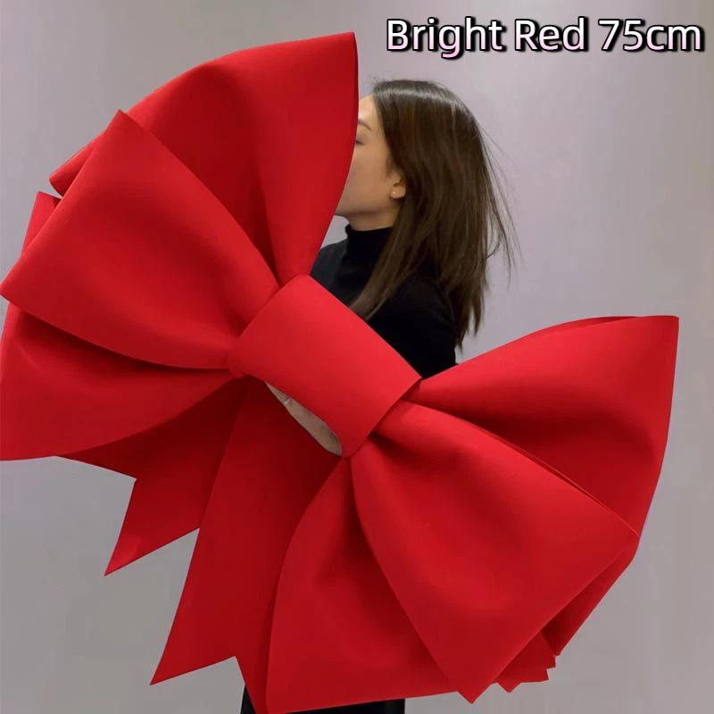 Giant EVA Sponge Bowknot DIY Material Pack 3 Sizes Available Soft Paper Bow Set for Wedding Decoration