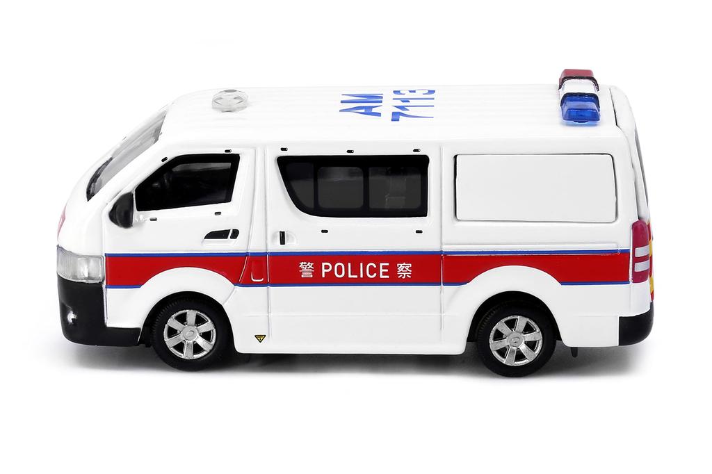 Tiny City No.02 Toyota Hiace Silver Wheels (AM7113)
