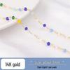 14K Gold-Filled Pearl Chain for Handmade Jewelry: Bracelet, Necklace, and Earrings Components