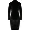 Urban Classics Womens/Ladies Velvet Turtle Neck Dress