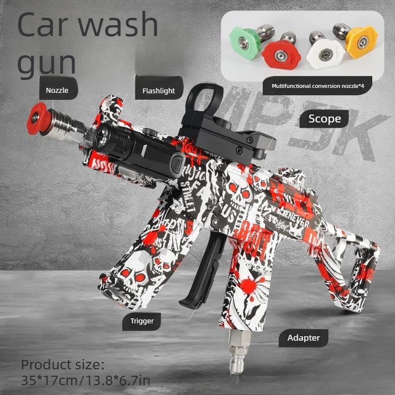 High Pressure Power Washer Gun for Car Wash Quick Connect Plug for Foam Cannon & Garden Hose, Professional Car Cleaning Tool