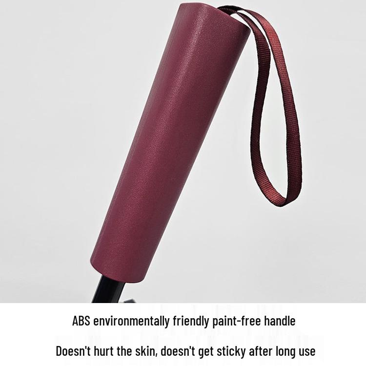 12-Rib 24-Rib Long-Handle Straight Men's Umbrella for Two, Business Advertising, Sun and Rain Protection