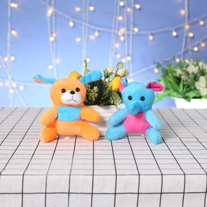 New Product Colorful Bear Plush Toy Doll Doll Gift Boys and Girls Gifts
