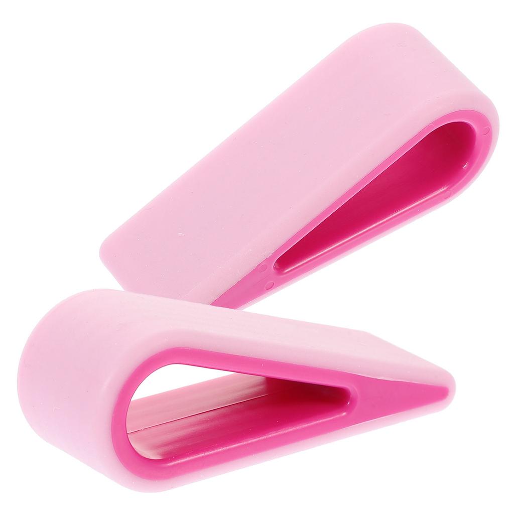 2Pcs Notebook Laptop Stand Silicone Portable Holder Support Heightening Cooling Radiator Non-Slip Stable Bracket for Work