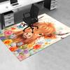Highland Bull Chair Mat: Office Carpet Oversized Rug for Home Decor, Sofa Mat, Desk Pad, Gift Idea for Bedroom, Living Room & Any Room