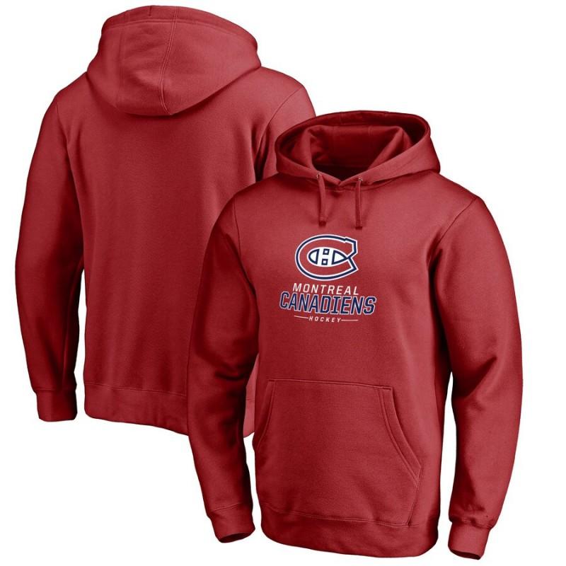 Kanadischer Hockey Hoodie Herren Lockerer Sitz Sport-Sweatshirt Jugend