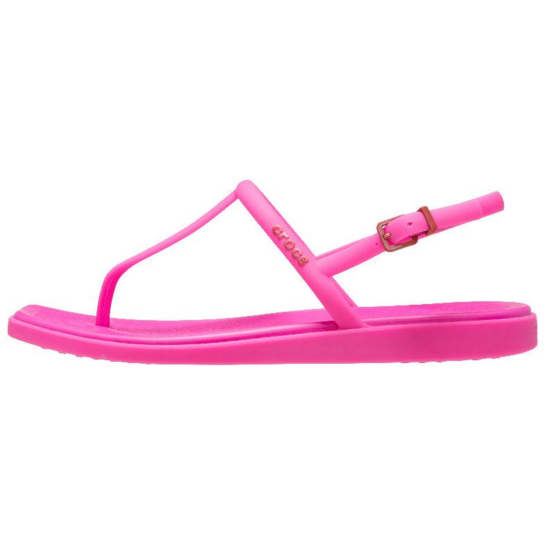Crocs Miami Thong Sandal Pink Crush Women s 209793-6TW 39-40