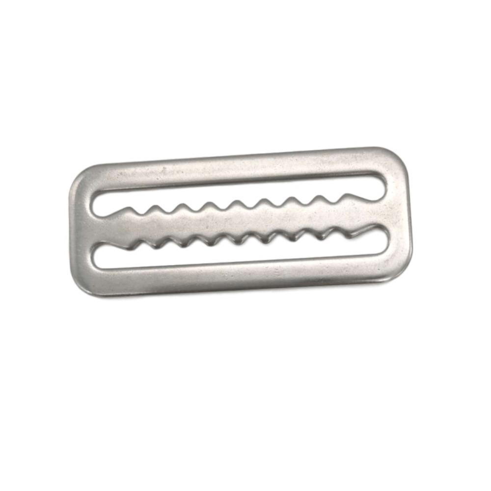 1/5PCS Serrated Locking Diving Weight Belt Stainless Steel Webbing Buckle Belt Accessories