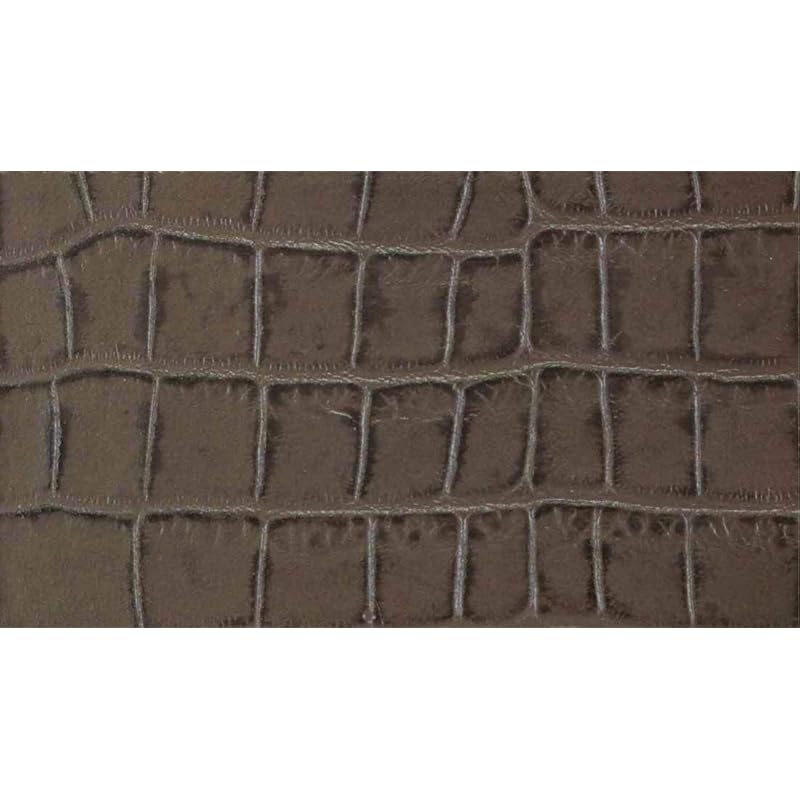 [FashionBerry] brown long wallet men's wallet genuine leather leather crocodile Croco bi-fold Thin thin wallet large capacity fastener ladies wallet