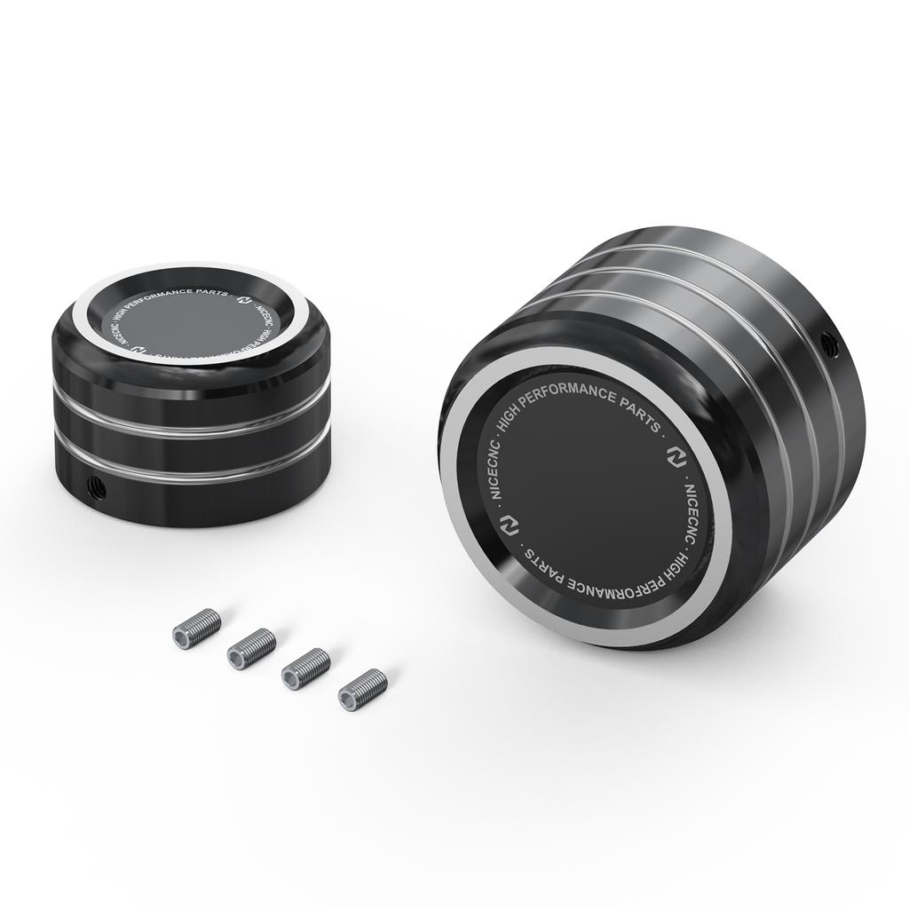 For Harley Sportster 883 Low XL883L 2005-2022 Rear Axle Nut Covers Sportster 1200 Custom XL1200C Iron 883 1200 XL883N XL1200NS