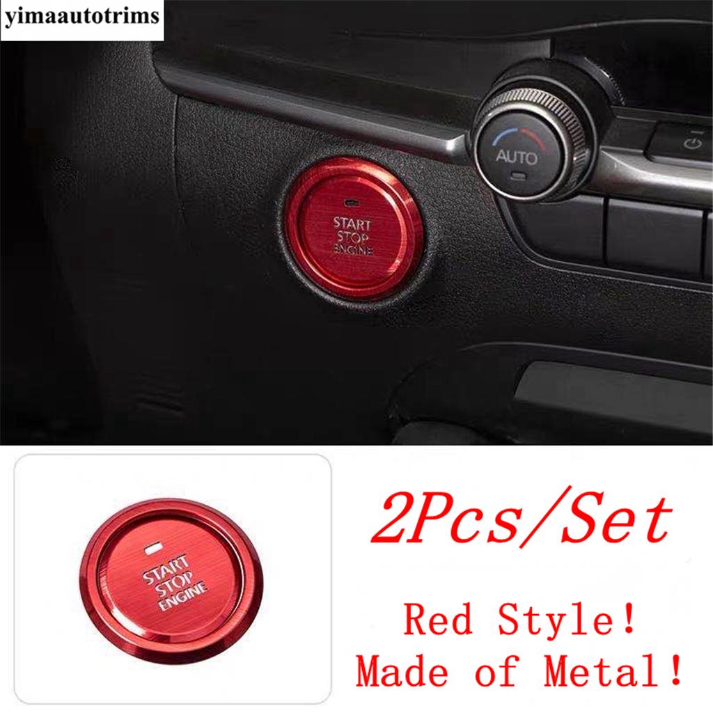 Central Control Gear Shift Multimedia Panel Start Stop Button Cover Trim Accessories For Mazda 3 - 2025 / CX-30 - 2025