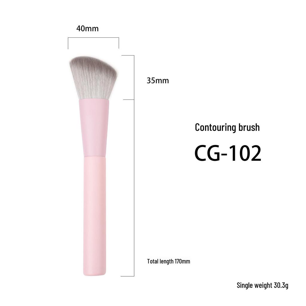 8-Piece Professional Makeup Brush Set with Soft Bristles for Powder & Eyeshadow - Premium Quality for Makeup Artists