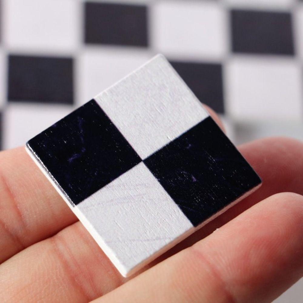 9pcs/set Square 1:6/1:12 Doll House Furniture OB11 Doll House Tiled Wall Gifts