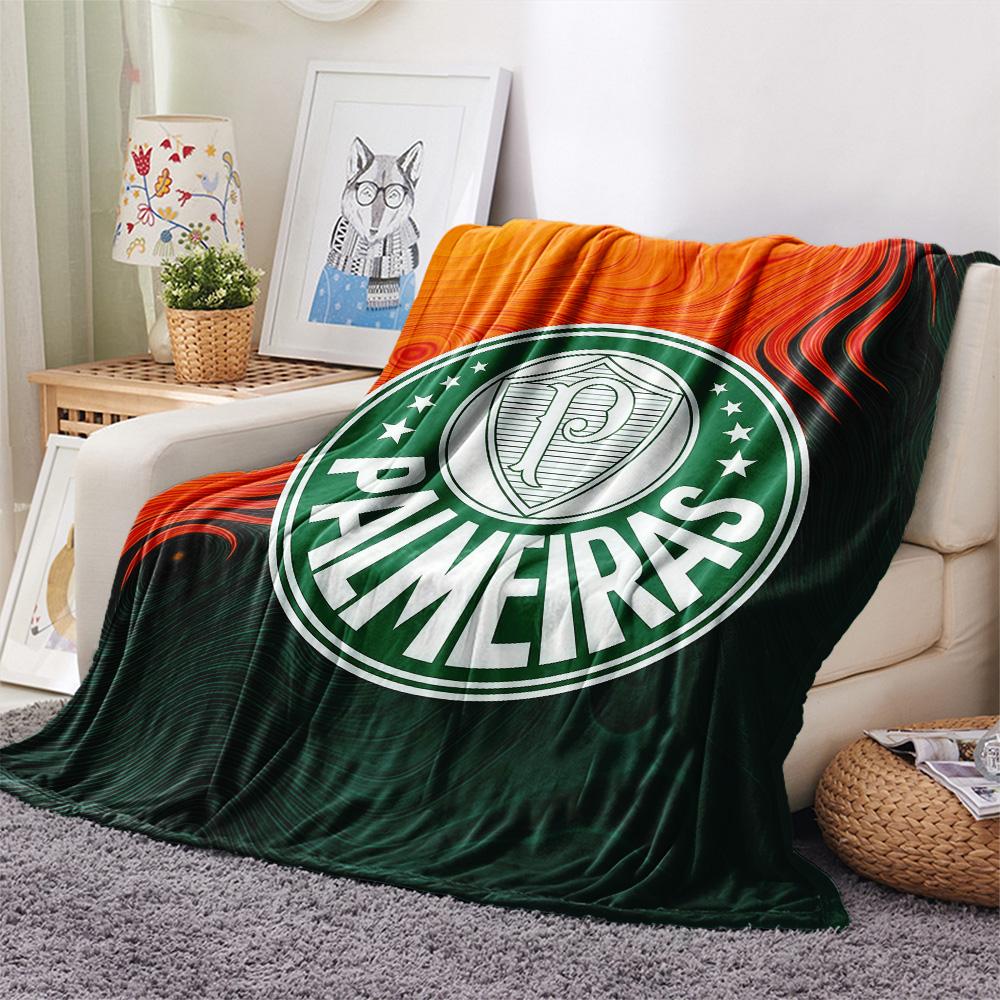 SE Palmeiras2 Flannel Blanket, High quality Comfortable for All Seasons, Home Decor, Warmth and Comfort
