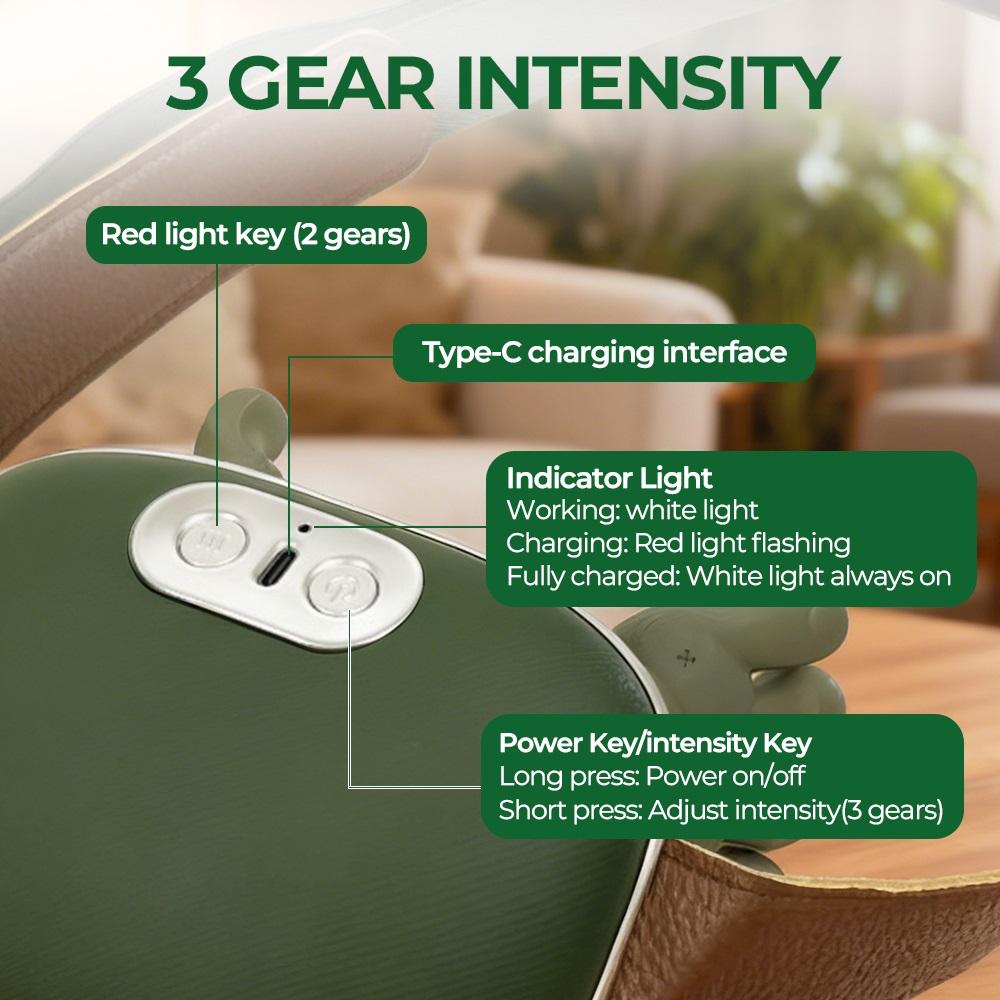 Electric Shoulder Bionic Finger Neck Shoulder Massager Neck Cervical Massager Wireless Shawl Relaxing Device Tool