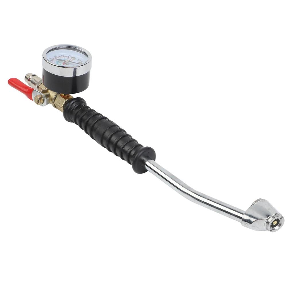 220PSI Air Tire Pressure Inflator with Valve for Car Truck Tire Pressure Gauge