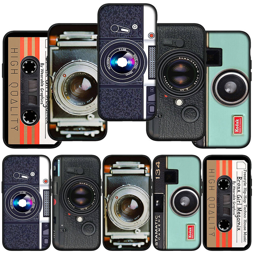 Case for iPhone 17 16 15 Xiaomi Poco F8 F7 X7 X6 M8 C85 C75 C71 Redmi Note 14 13 12 11 Pro Max A3 A4 14C 13C 15C Wallpaper Retro Camera Vintage Cover